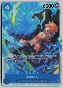 One Piece Marco PRB02-008 SR Super Rare The Best Vol.2 - Image 1