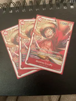 Monkey.D.Luffy (006) ST10-006 Ultra Deck: The Three Captains Foil x3 - Image 1
