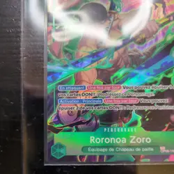 One Piece TCG - Roronoa Zoro - OP06-118 TR SEC - FRENCH - NM/MINT - Image 2