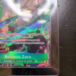 One Piece TCG - Roronoa Zoro - OP06-118 TR SEC - FRENCH - NM/MINT - Image 3