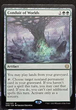 Conduit of Worlds #163 Phyrexia: All Will Be One Regular Rare - Image 1