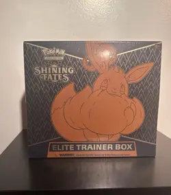 Pokemon Shining Fates Elite Trainer Box ETB Factory Sealed Pokemon TCG Eevee - Image 1