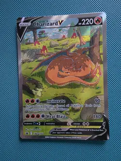 Pokemon TCG Charizard V SWSH260 Sword & Shield Black Star Promo NM - Image 1