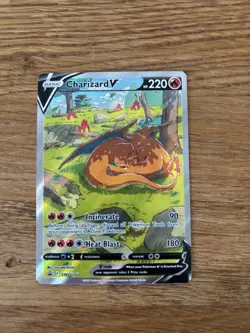 Charizard V SWSH260 Sword & Shield Holo Promo Black Star Pokemon Card TCG - Image 1