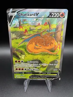Charizard V SWSH260 Pokemon TCG Sword & Shield Black Star Promo Card Near Mint - Image 1