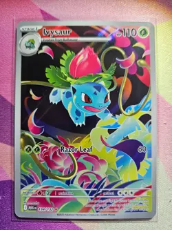 Ivysaur - 134/132 - Me01: Mega Evolution - Holo Full Art - Pokemon TCG - Image 1