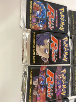 15: EMPTY 1st Edition Team Rocket Booster Packs Gym Heroes Pokemon NO CARDS - Image 5