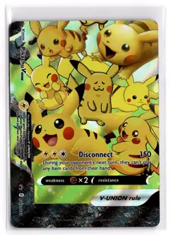 Pikachu V-Union - SWSH141 SWSH: Sword & Shield Promo Cards Holo NM - Image 1