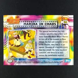 Marina in Chaos 14 - Topps Series Chrome Foil - Pokemon Card - Image 2