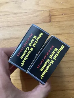 Mortal Kombat Kard Game Red Border Brady 1992 120+ Cards 2 starter box decks ccg - Image 2