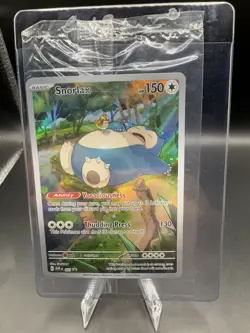 Snorlax 051 Sv: Scarlet & Violet Promo Cards Holo - SEALED - Image 1