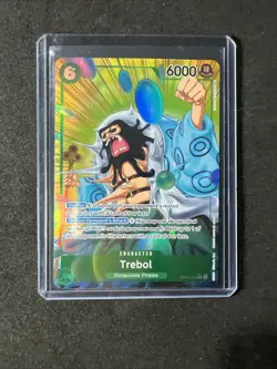 One Piece Card Game Kingdoms of Intrigue Trebol OP04-030 Rare Alt Art English NM - Image 1