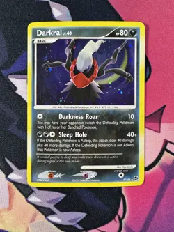 Darkrai 4/106 Diamond & Pearl Holo Foil Rare Pokemon Card LP - Image 2