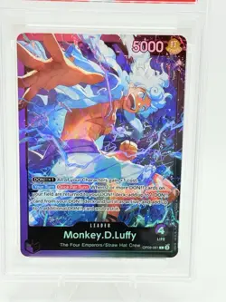 PSA 10 Monkey D. Luffy Leader Card OP09-061 Starter Deck 2025 ONE PIECE English - Image 2