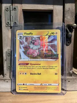 Pokemon Card Flaaffy SWSH122 Black Star Promo STAMPED - Image 1
