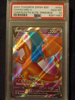 Charizard V SWSH050 SWSH: Sword & Shield Promo Cards Holo - Image 1