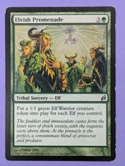 MTG Magic The Gathering: Lorwyn: Elvish Promenade #208/301 Uncommon - MP - Image 1