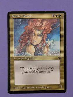 MTG Magic The Gathering: Legends: Jasmine Boreal Uncommon - MP - Image 1
