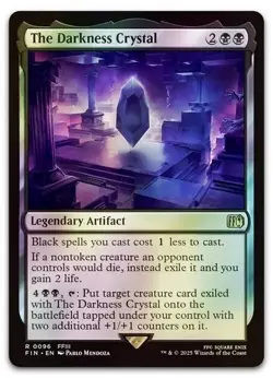 The Darkness Crystal #96 (Foil) (NM) Final Fantasy FIN Magic MTG - Image 1
