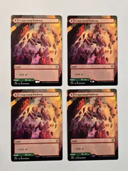 4x Cragcrown Pathway - Showcase - Zendikar Rising - Near Mint - MTG - Image 1