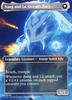 Aang, Swift Savior (0298) (Borderless) Avatar: The Last Airbender Regular - Image 2