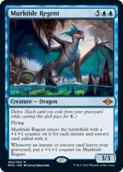 MTG - Murktide Regent - MH2 52 - Non Foil - NM - Image 1