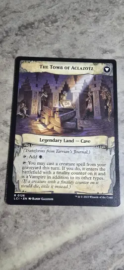 Tarrian's Journal The Lost Caverns of Ixalan Regular Legendary Artifact MTG NM - Image 2