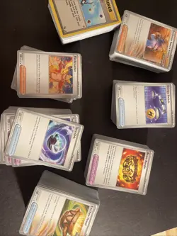 Pokemon TCG Trainer Card Bulk Lot Common, Uncommon And Rare Mixed 630 Cards - Image 1