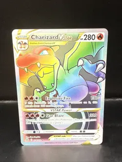 Pokemon TCG Charizard VSTAR Secret Rare 174/172 Brilliant Stars - Image 2