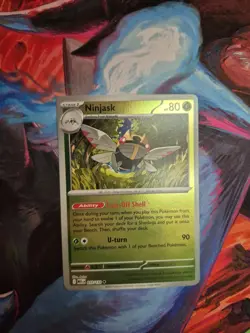 NINJASK - 17/132 Mega Evolution Set NM - Reverse Holo Uncommon - Pokemon TCG - Image 3