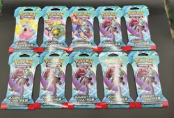 2025 Pokemon Scarlet & Violet Journey Together Sealed Booster Pack Lot Of 10 - Image 1