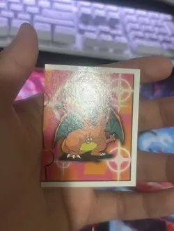 Merlin Topps Pokemon Sticker Charizard #180 Near Mint!! - Image 3