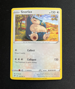 Snorlax 141/192 Holo Rebel Clash Pokemon TCG - Image 1