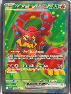 Volcanion ex 171/159 Ultra Rare Holo SV09: Journey Together Pokemon TCG - Image 1