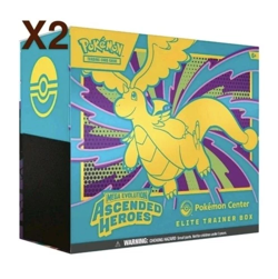 x2 Ascended Heroes Pokemon Center Elite Trainer Box (ETB) - PRESALE - CONFIRMED - Image 1