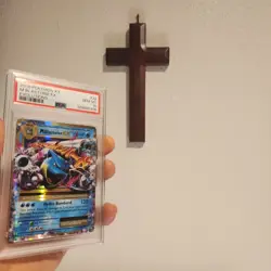 2016 Pokemon M Blastoise EX 22/108 Evolutions Holo PSA 10 - Image 4