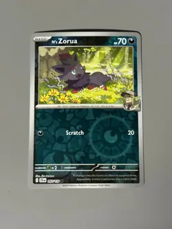 Pokemon TCG Journey Together - N’s Zorua 097/159 Reverse Holo - Image 1