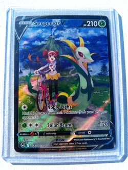 Serperior V TG13/TG30 Silver Tempest Trainer Gallery Ultra Rare Pokemon TCG NM - Image 1