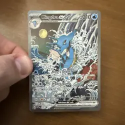 Pokemon Scarlet & Violet Kingdra Ex 131 Full Art Promo - Image 1