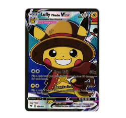 Pokemon Luffy Pikachu Holo Read Description - Image 1