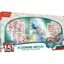 Pokemon TCG: S&V 151 Blooming Waters Premium Collection Factory Sealed Box - Image 1