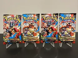 (Lot of 4) Pokemon TCG Booster Packs | Mega Evolution | New Sealed | English - Image 1