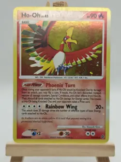 Ho-Oh 10/132 Secret Wonders Holo POKEMON TCG 2007 Holo Bleed! Nm - Image 1