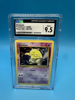 Pokemon Base Set 1999 Drowzee 49/102 CGC 9.5 - Image 1