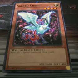 1x (NM) Sacred Crane - BP03-EN010 - Shatterfoil - 1st Edition YuGiOh - Image 1