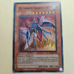 Ultimate Insect LV7 TLM-EN010 Yugioh TCG Super Rare NM/VLP - Image 1