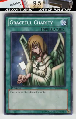 Yugioh Battle Pack 2: War of the Giants Graceful Charity (Mosaic Rare) - Image 1