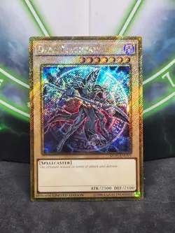 Yugioh Dark Magician MVP1-ENGV3 Gold Secret Rare Limited Edition NM - Image 1