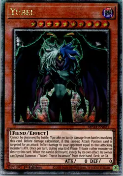 Yugioh Yubel MP24-EN021 1st Edition Quarter Century Secret Rare NM - Image 1