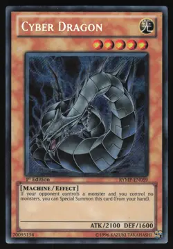 Cyber Dragon ALT ART - RYMP-EN059 - Secret Rare - 1st Edition Yugioh LP 1 - Image 1